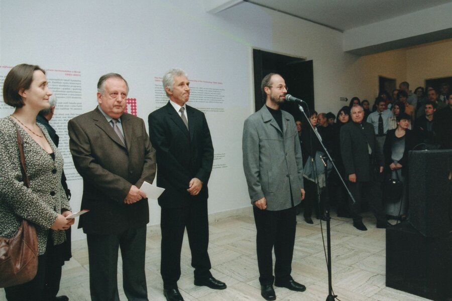 zleva Terezie Petišková, Jan Sedlák, Jan Vrbka, Radek Horáček